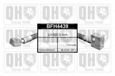 QUINTON HAZELL bfh4439 -  Тормозной шланг